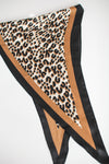 Skinny Leopard Scarf in Gold